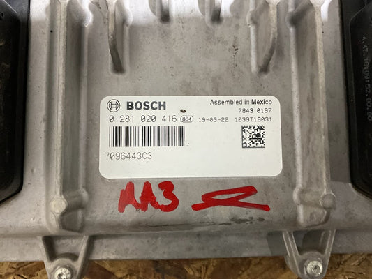 2019 International A26 12.4L Engine ECM OEM Tested 0281020416 7096443C3
