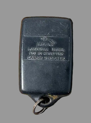 1998 JAGUAR XK8 COUPE BLACK KEYLESS ENTRY OEM KEY FOB WITH LOGO LJA2610AA