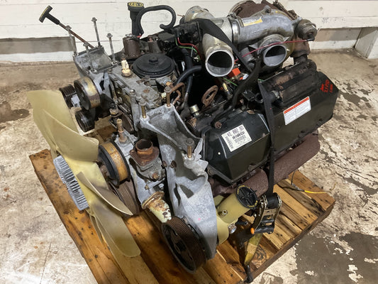 99-2003 7.3 POWERSTROKE DIESEL COMPLETE ENGINE ASSEMBLY 125k miles
