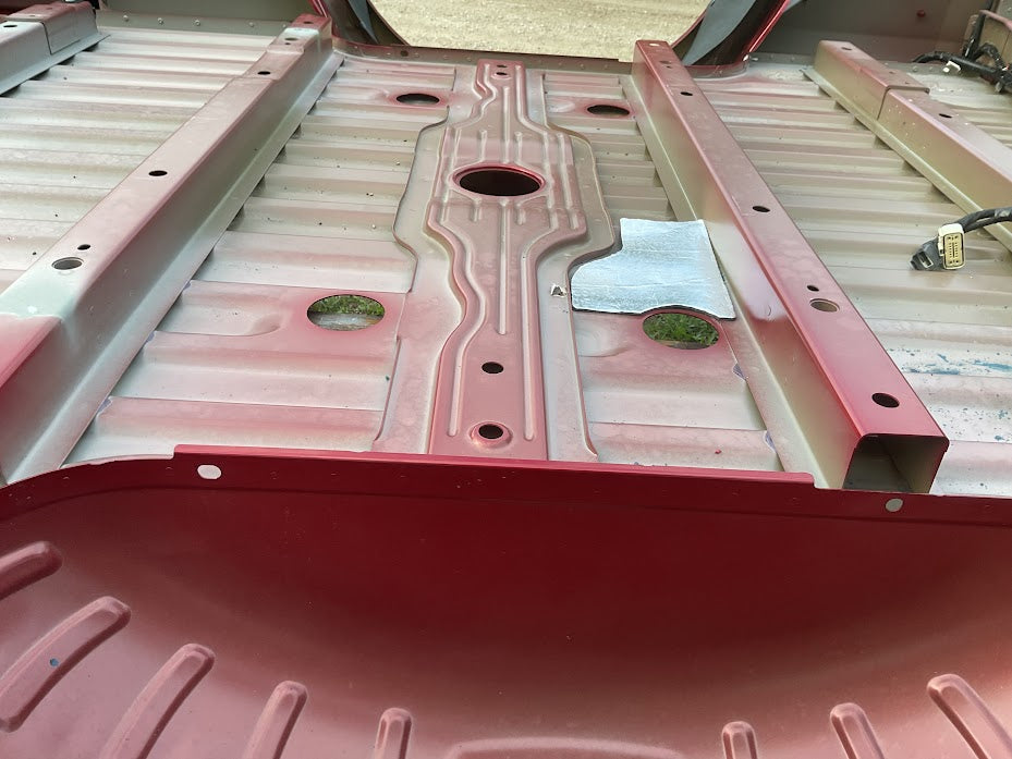 23-2026 FORD F350-F450 DUALLY RUBY RED COMPLETE BED