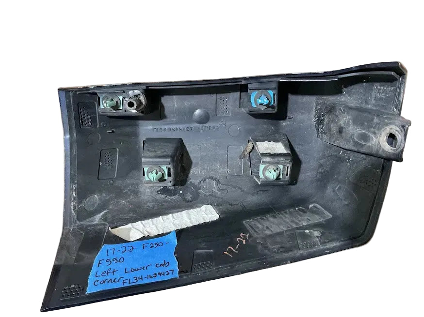 17-22 F250-F550 Blue Jeans Left Lower Cab Corner FL34-1629427