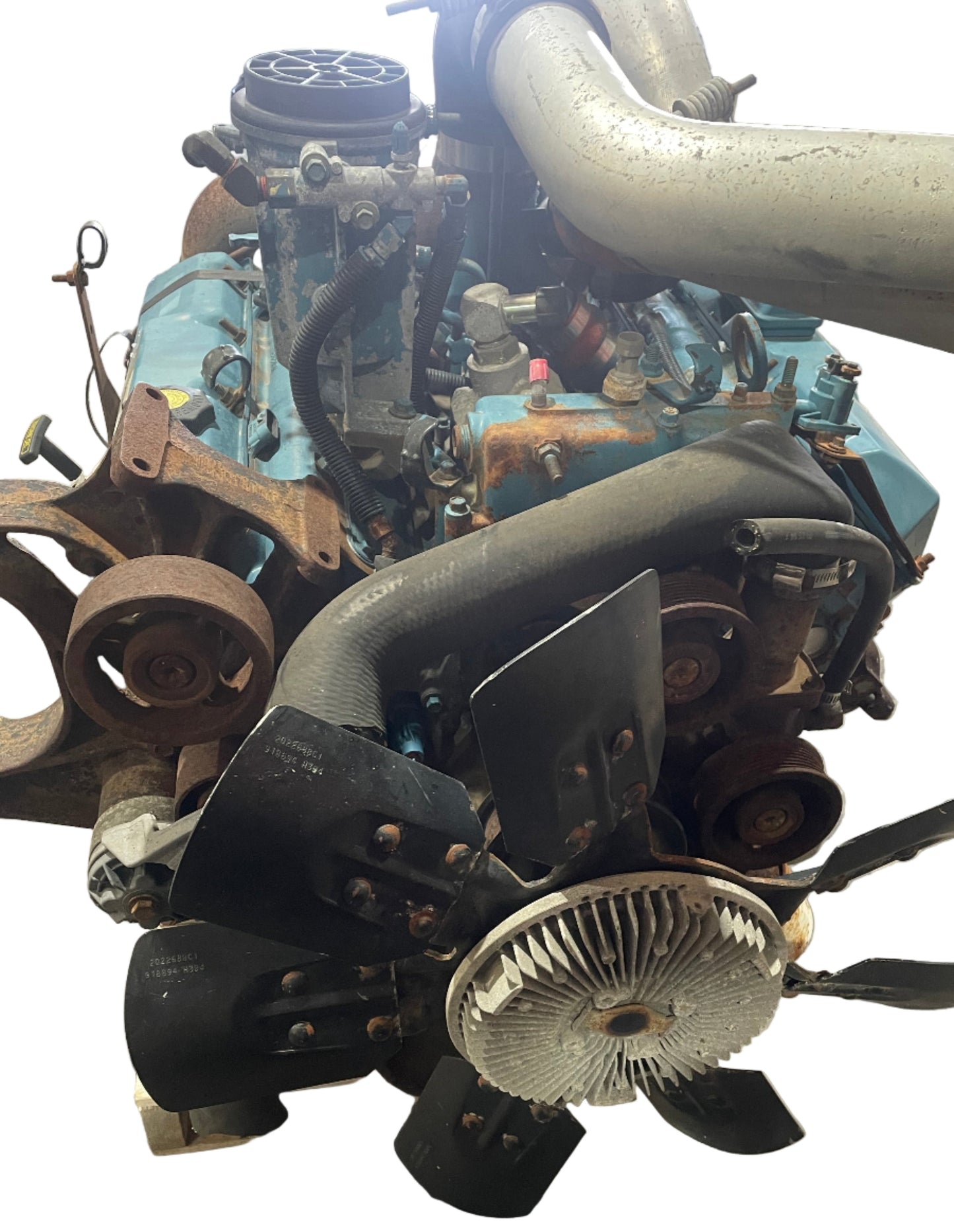 T444E 7.3 NAVISTAR ENGINE ASSEMBLY WITH ALLISON AT545 TRANSMISSION