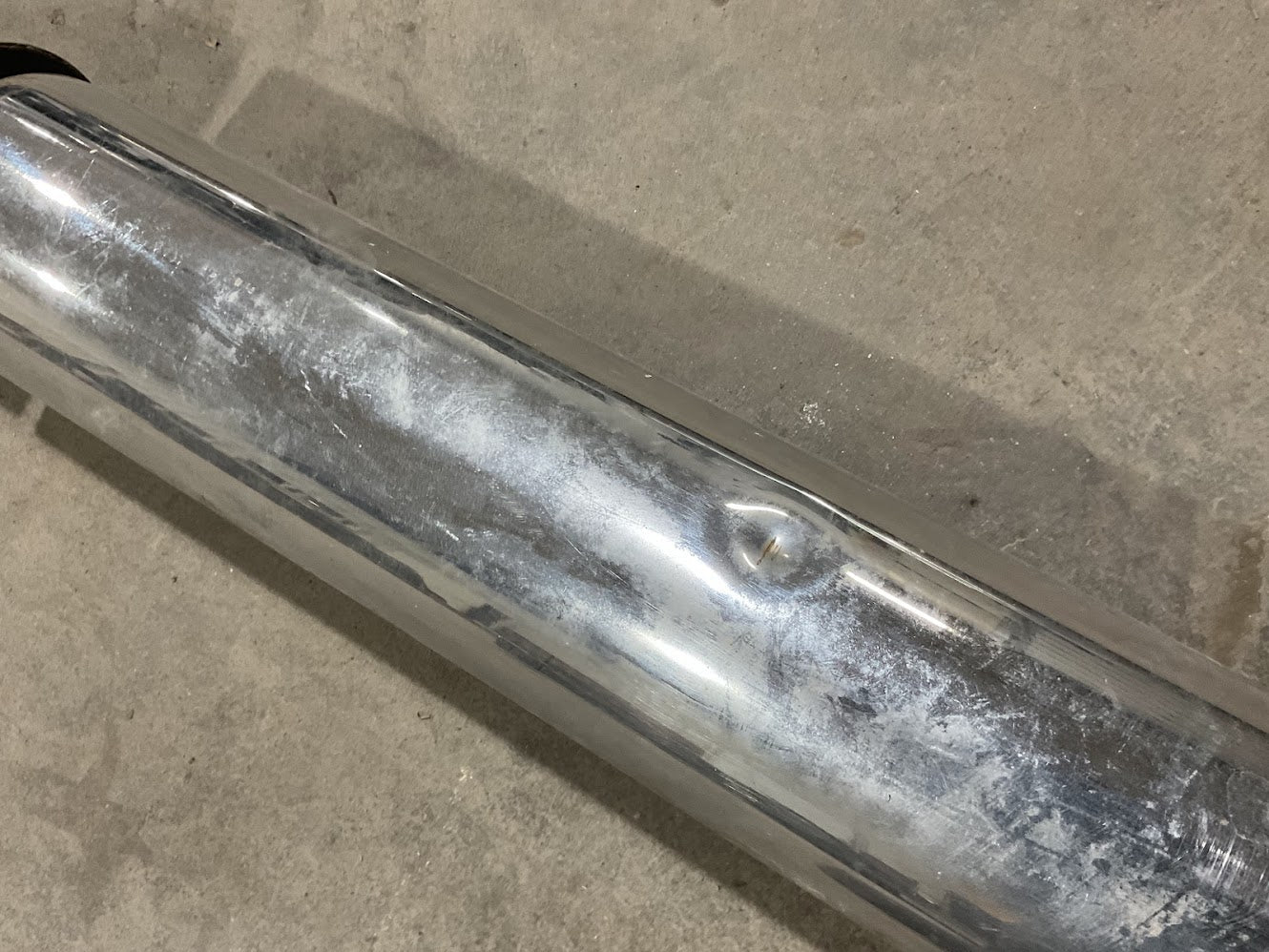 USED 11FT LONG X 6 INCH SEMI TRUCK FULL EXHAUST STACKS (BULL HORN)