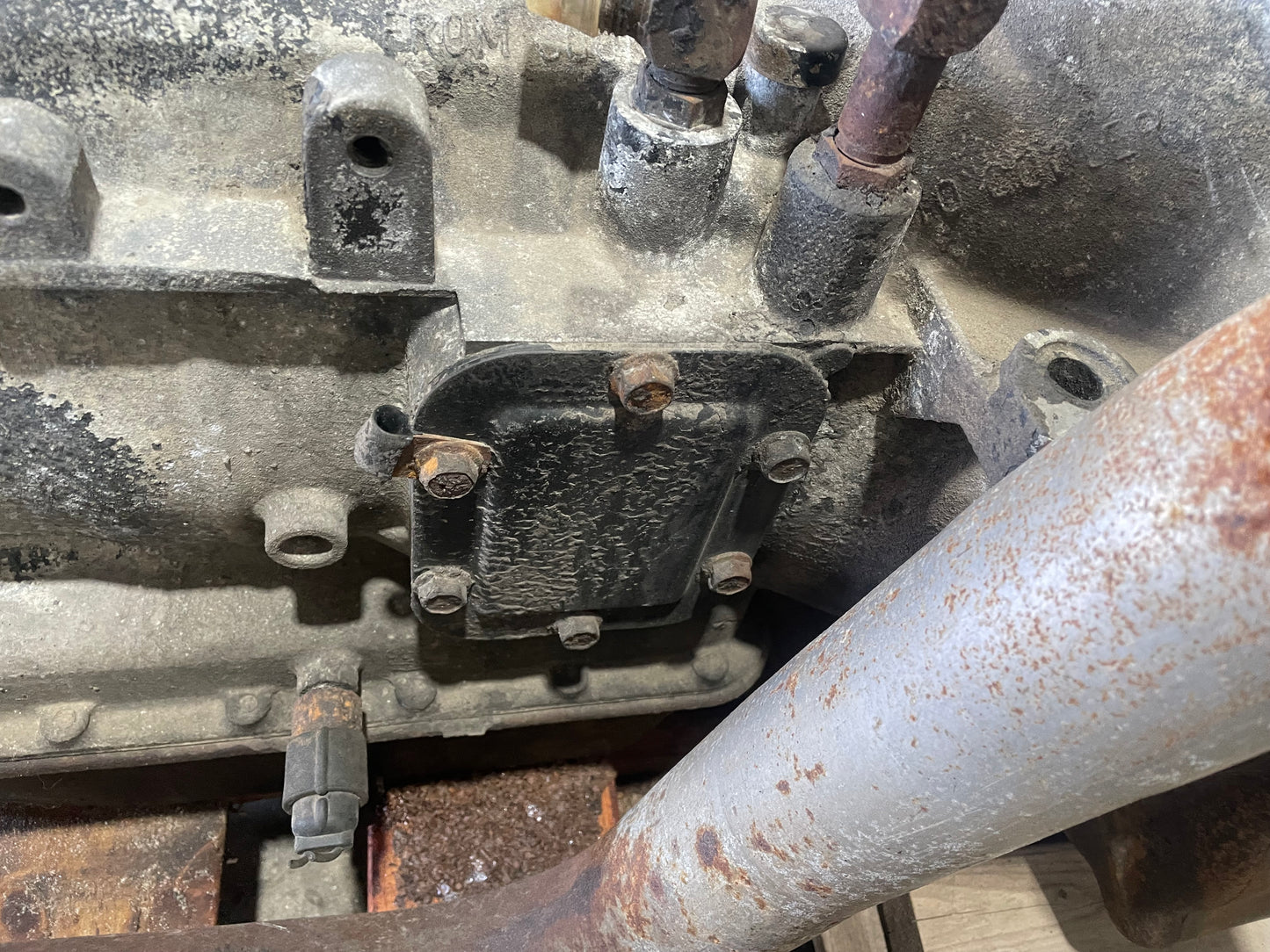 T444E 7.3 NAVISTAR ENGINE ASSEMBLY WITH ALLISON AT545 TRANSMISSION