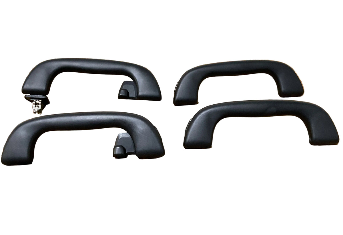 2015-2021 Subaru WRX STI Front& Rear Grab Handle Set Black USED OEM