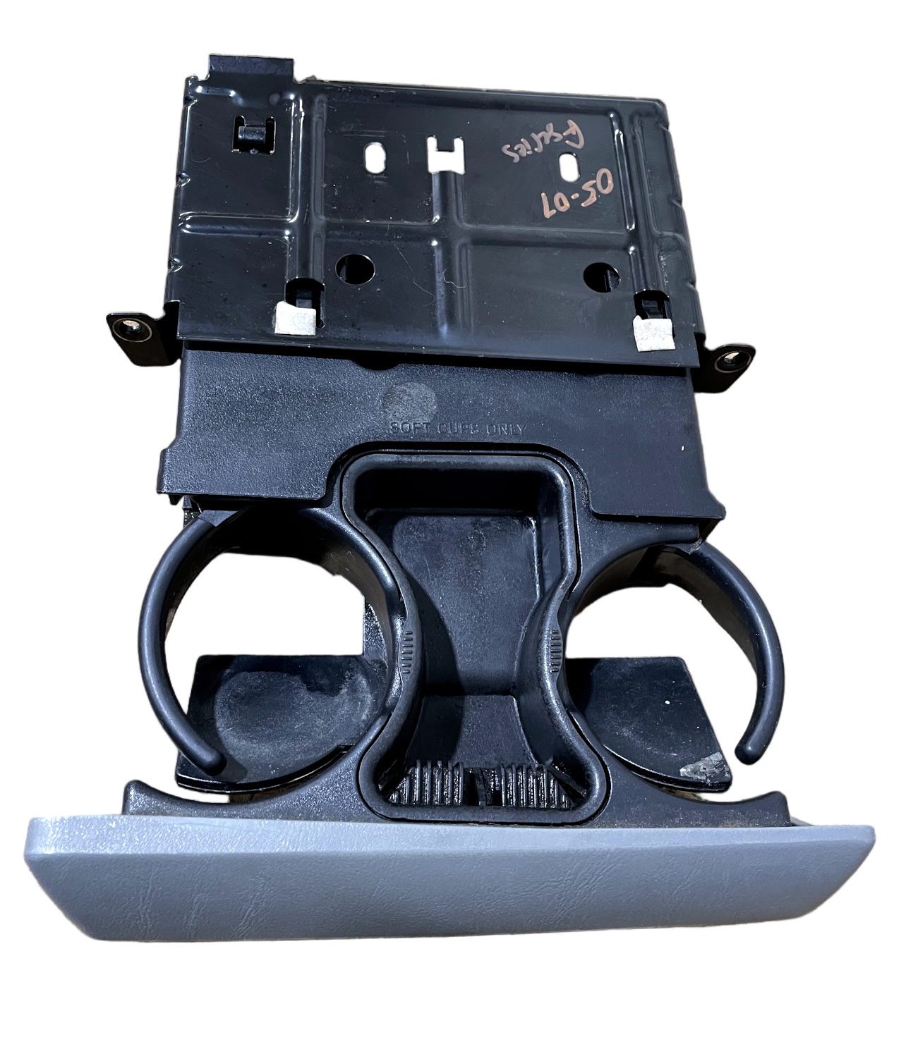 05-07 Ford F-Series SuperDuty F250/350/450/550 OEM USED Dashboard Cup Holder & Ash tray Gray