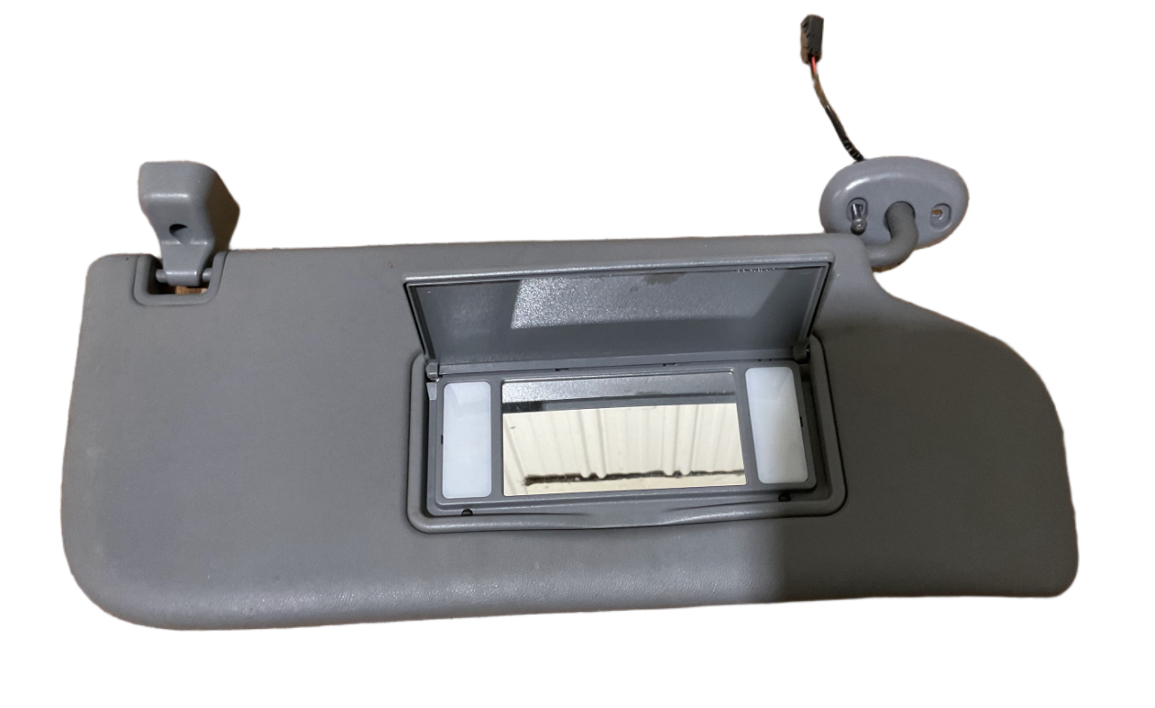 11-16 Ford F-350 Passenger Sun Visor W/Mirror W/Lights USED OEM