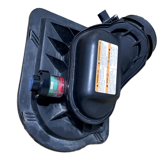 Ford F-Series 6.7L Powerstroke Diesel AirBox Lid W/ Mass Air Flow Sensor USED OEM Lid P# HC34-9643 Sensor P#HC34-9N622-AA