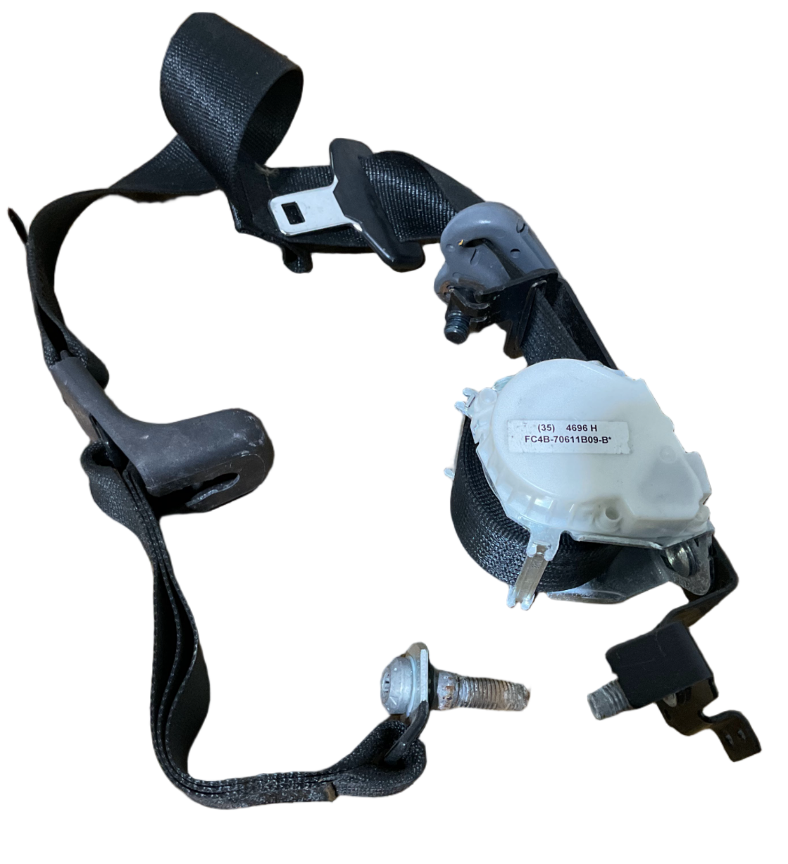 16-25 Ford F-650/750 Right Passenger SeatBelt Assembly USED OEM P# FC4B-70611B09-B