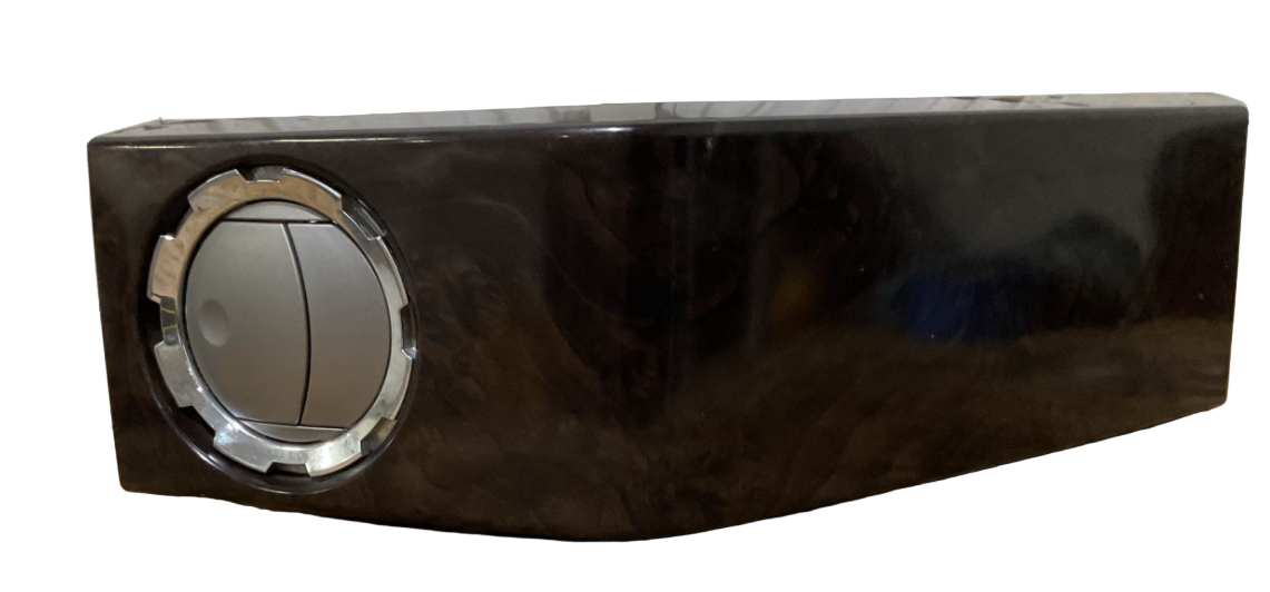 13-16 Ford F-250/350 Platinum Wood Grain Trim Dash Bezel Set W/ A/C Vents USED OEM