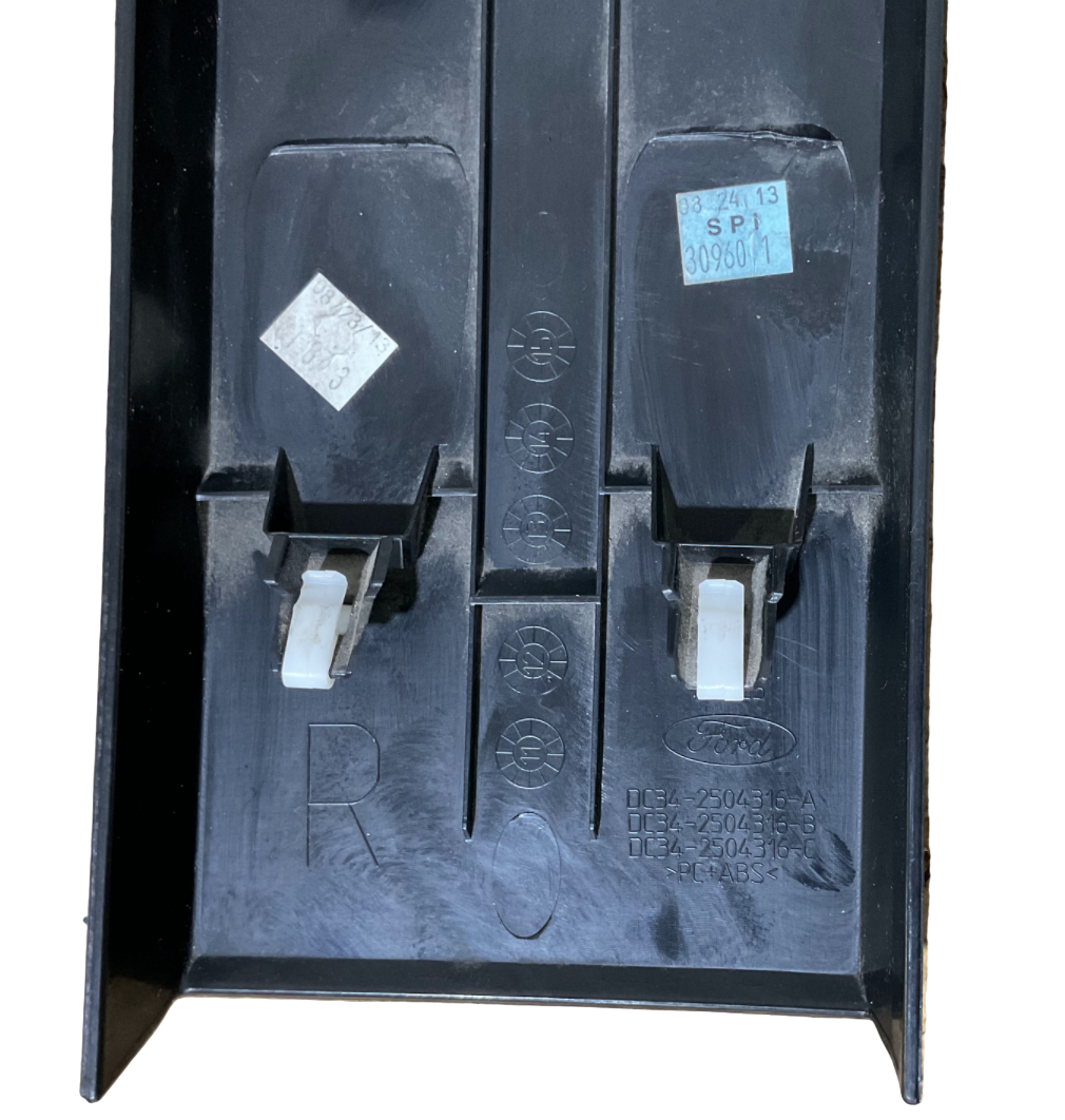 13-16 Ford F-250/350 Platinum Wood Grain Trim Dash Bezel Set W/ A/C Vents USED OEM