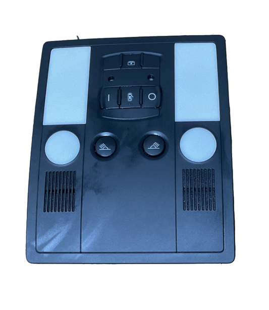 07-10 AUDI S8/A8 Rear Overhead Dome Light Black USED OEM P# 4E0-947-111-AB-6PS