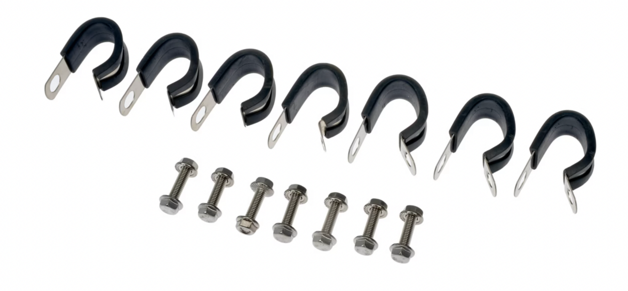 Dorman 819-840 Flexible Stainless Steel Braided Fuel Line Compatible with Select Chevrolet/GMC Models