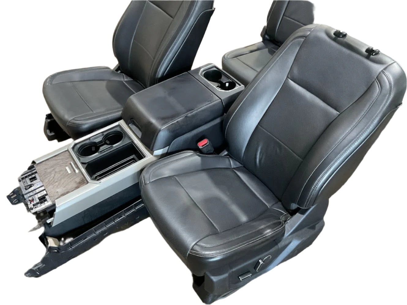 17-2022 FORD F250,F350,F450,F550 CREW CAB LARIAT LEATHER SEATS WITH CONSOLE