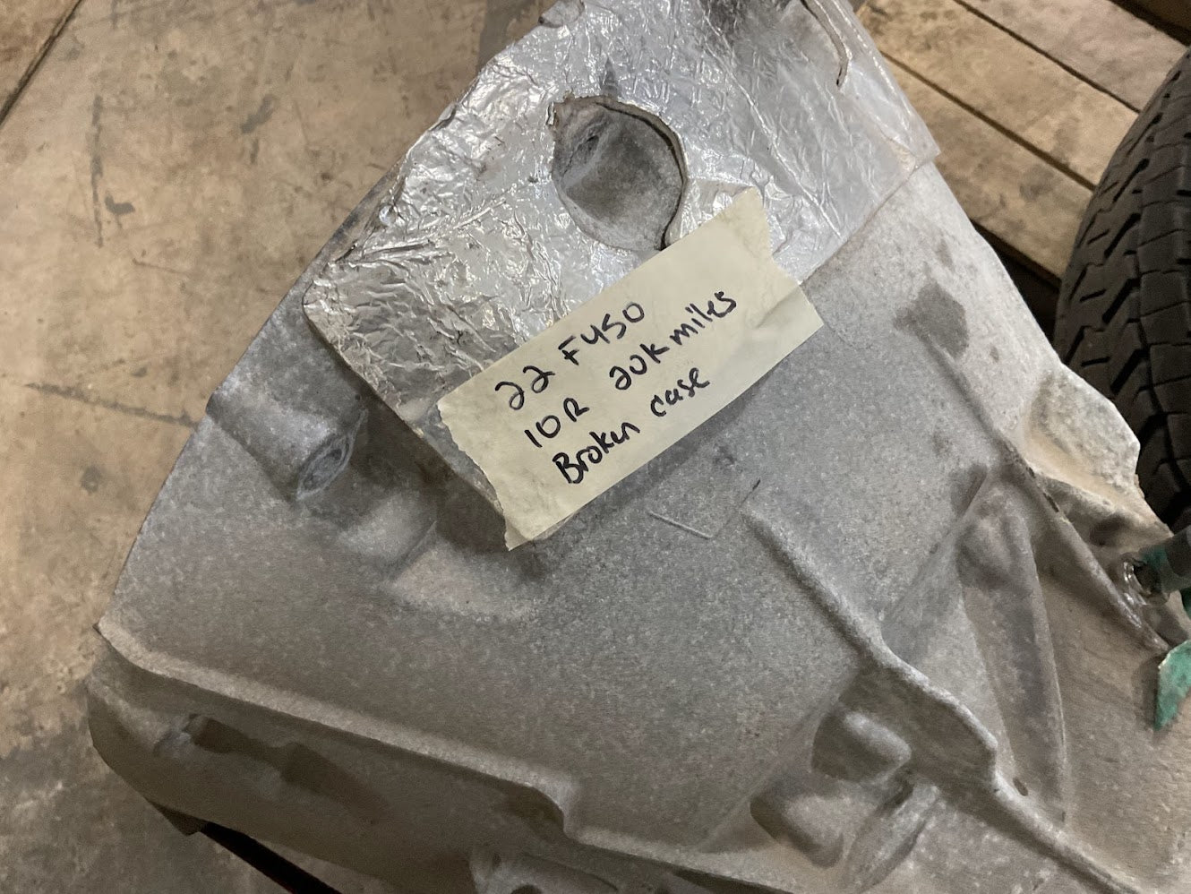 2020-2022 F250 F350 6.7L Powerstroke Transmission 4x4 10SPD 10R140 CORE PARTS ONLY