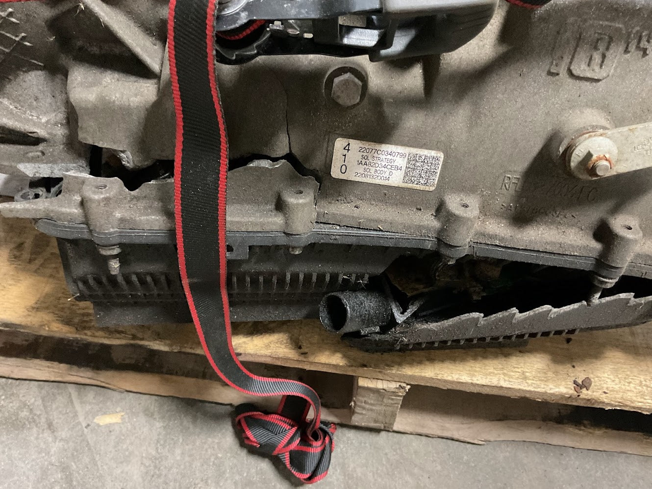 2020-2022 F250 F350 6.7L Powerstroke Transmission 4x4 10SPD 10R140 CORE PARTS ONLY