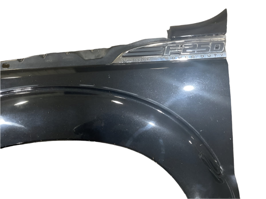11-2016 FORD F250 F350 F450 F550 LEFT FENDER COLOR CODE UH TUXEDO BLACK OEM
