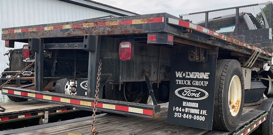 16 FT MORGAN FLATBED TRUCK BODY