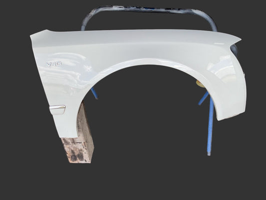 07-10 AUDI S8 a8  Front Right Fender Panel OEM Ibis White