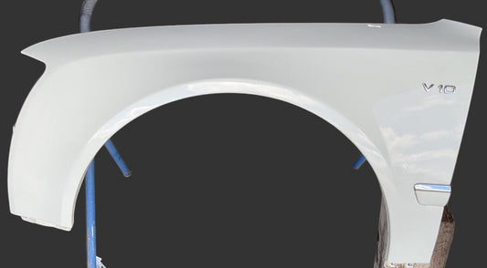 07-10 AUDI S8 A8 Front Left Fender Panel OEM Ibis White