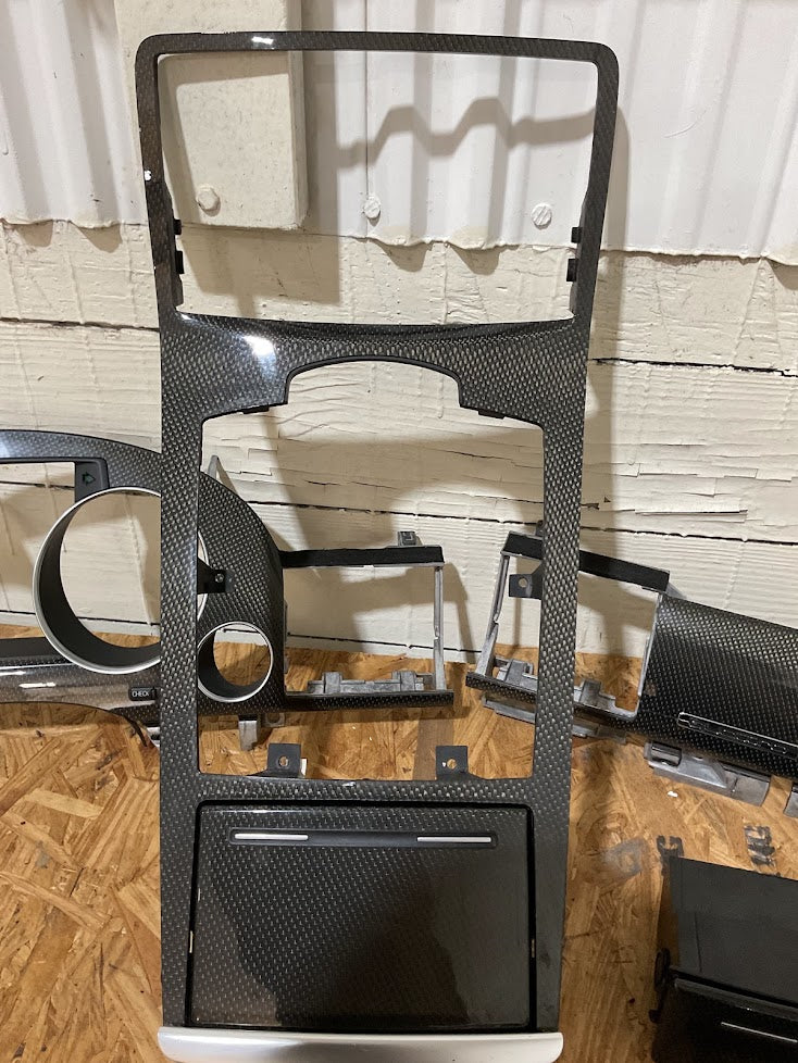 2007-2010 AUDI A8/S8 OEM CARBON FIBER TRIM COMPLETE