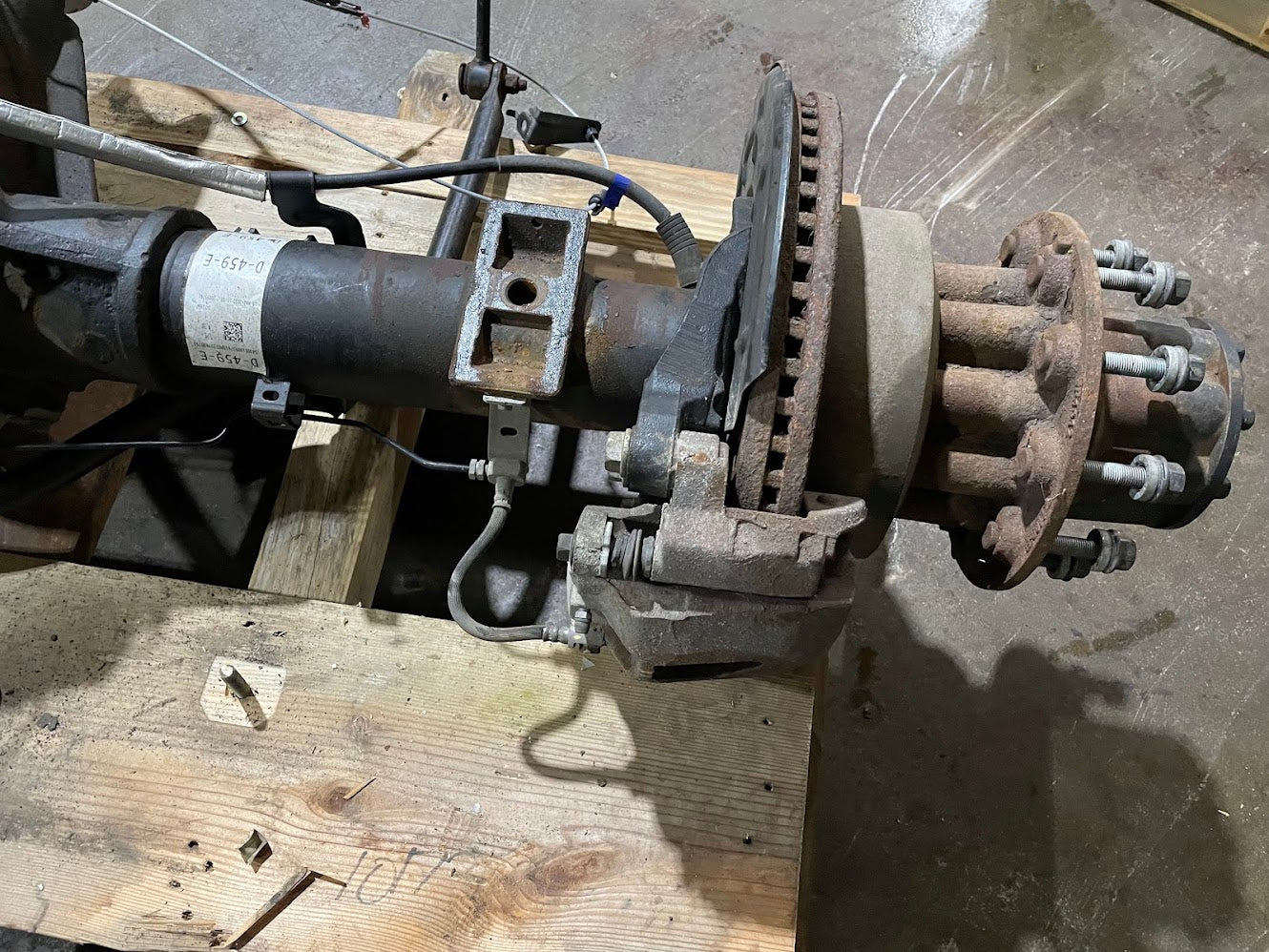 2017-2022 FORD F450 PICKUP REAR AXLE COMPLETE 20K MILES 4.30 GEAR RATIO