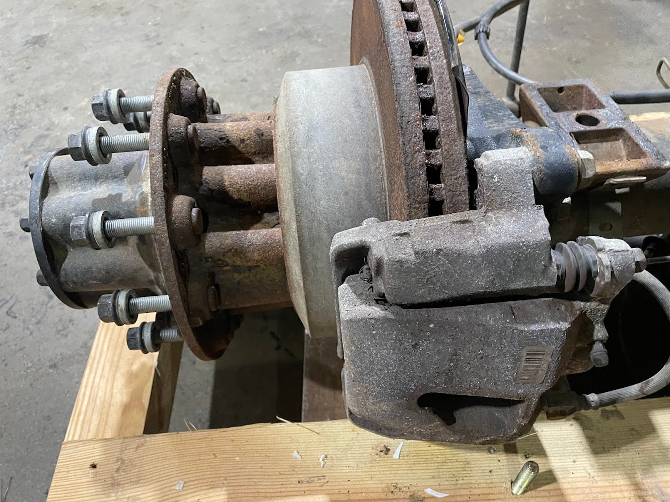 2017-2022 FORD F450 PICKUP REAR AXLE COMPLETE 20K MILES 4.30 GEAR RATIO