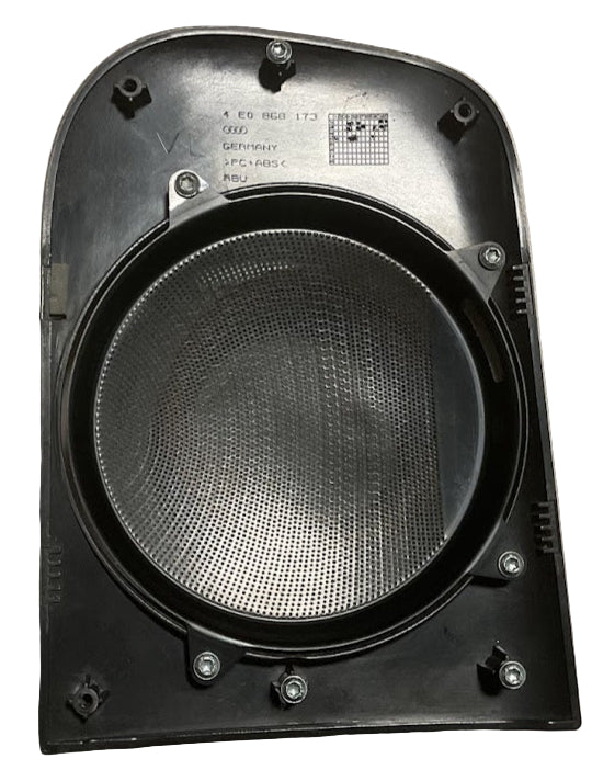 AUDI S8-A8 Speaker Cover 07-10 Front Passenger Side Bang & Olufsen OEM USED 4E0 868 173