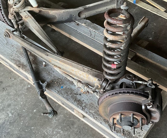 2005-2007 FORD F250 F350 2WD FRONT LEFT SUSPENSION KNEE ASSEMBLEY