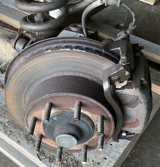 2005-2007 FORD F250 F350 2WD FRONT LEFT SUSPENSION KNEE ASSEMBLEY