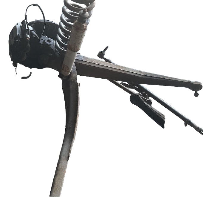 2005-2007 FORD F250 F350 2WD FRONT LEFT SUSPENSION KNEE ASSEMBLEY