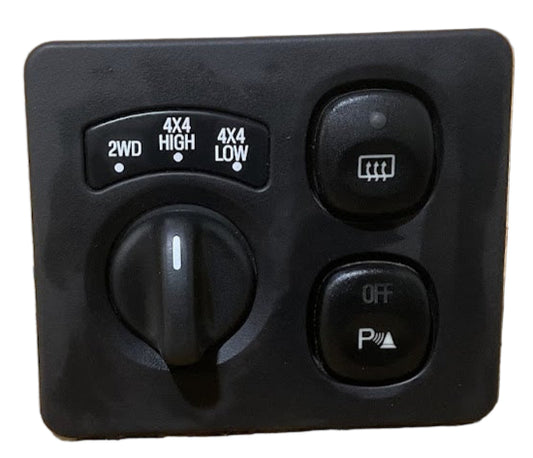 Ford Excursion 4X4 4WD Switch Panel Park Sensor and Defrost USED OEM
