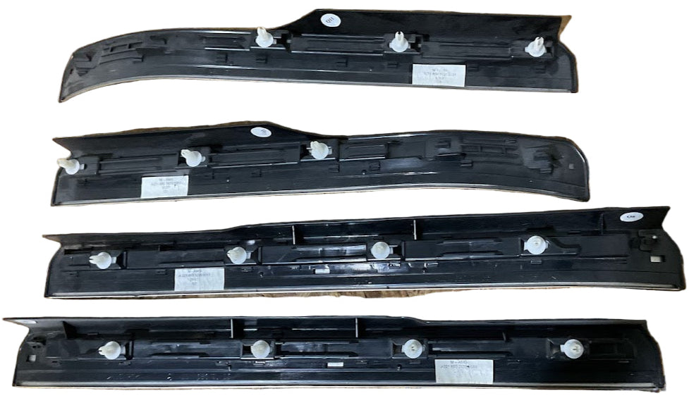 Mercedes AMG 07-11  S65 S63 S600 USED OEM Door Step Still Panel Set of 4