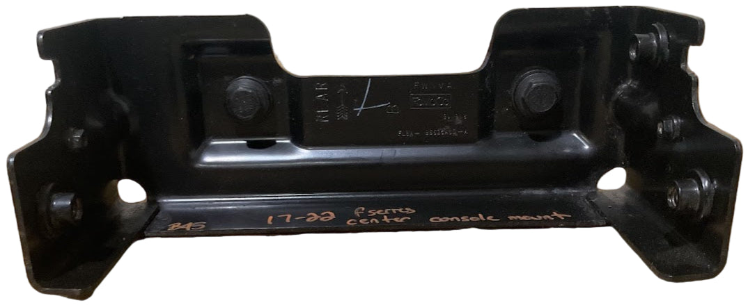 Ford F-Series 17-22 Center Console Bracket Mount With Bolts USED OEM P#FL3A-96625A80-A