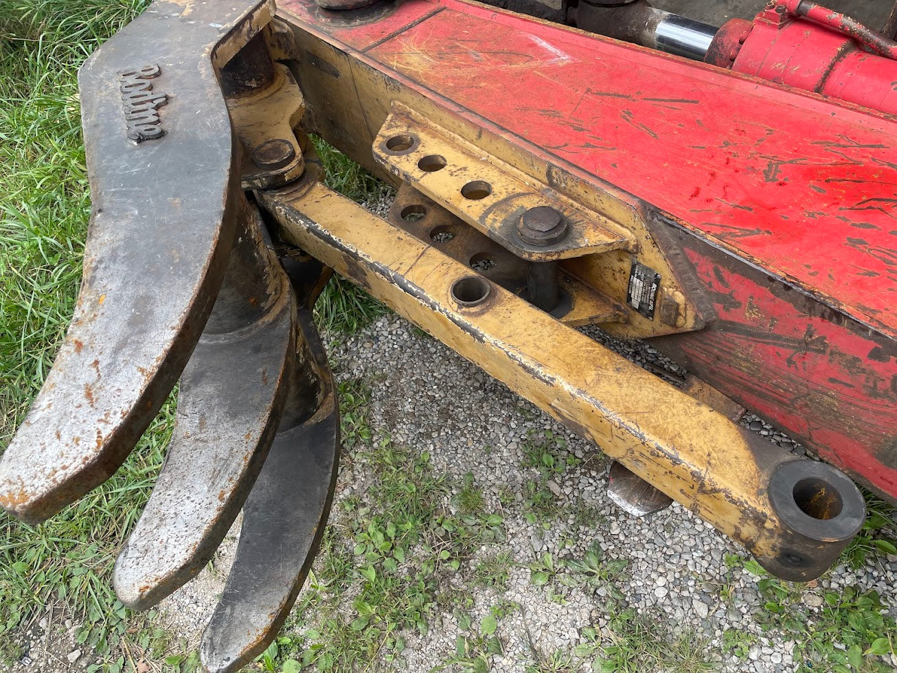 link belt 3400 excavator lower BOOM with mechanical BODINE thumb