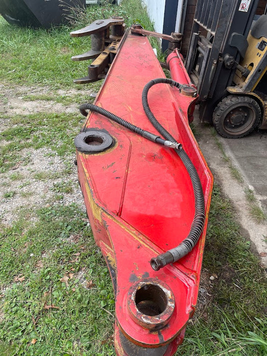 link belt 3400 excavator lower BOOM with mechanical BODINE thumb