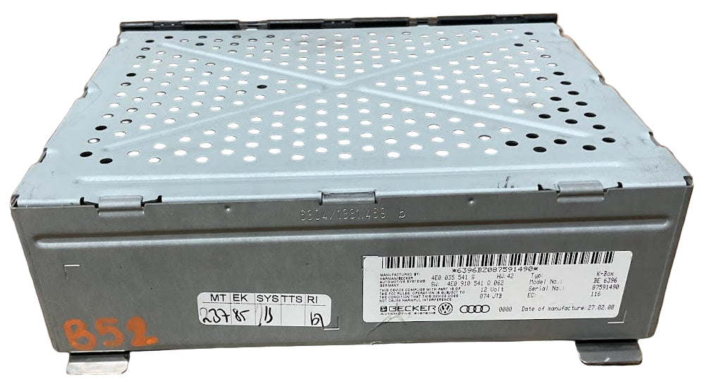 06-10 AUDI A8/S8 Radio Audio Receiver Module USED OEM P# 4E0 035 541 S