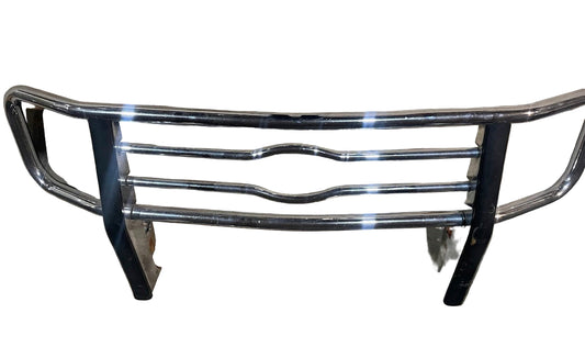 Luverne Chrome Steel 2" Tubular Grille Guard, 1999-2007 Ford F250 F350 F450 F550 PUSH BUMPER USED