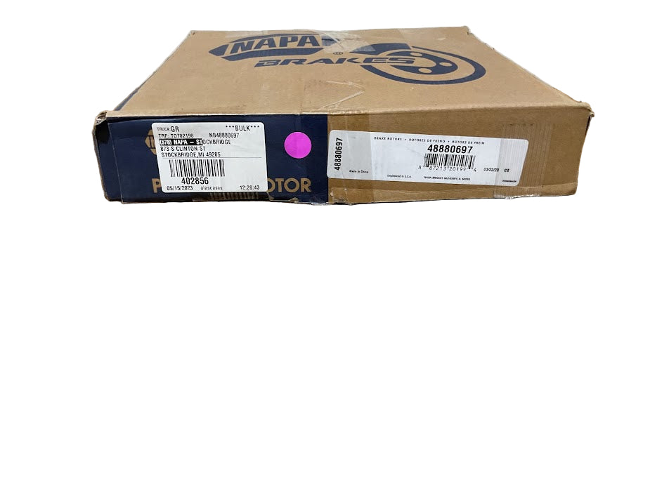 NAPA Premium Brake Rotor P#NB 48880697