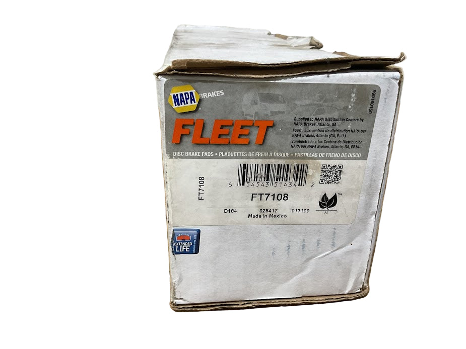 NAPA Fleet Disc Brake Pads P#FLT FT7108