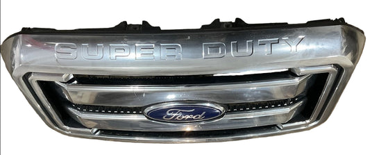 11-16 Ford F-250-550 Super Duty Chrome Grill OEM USED