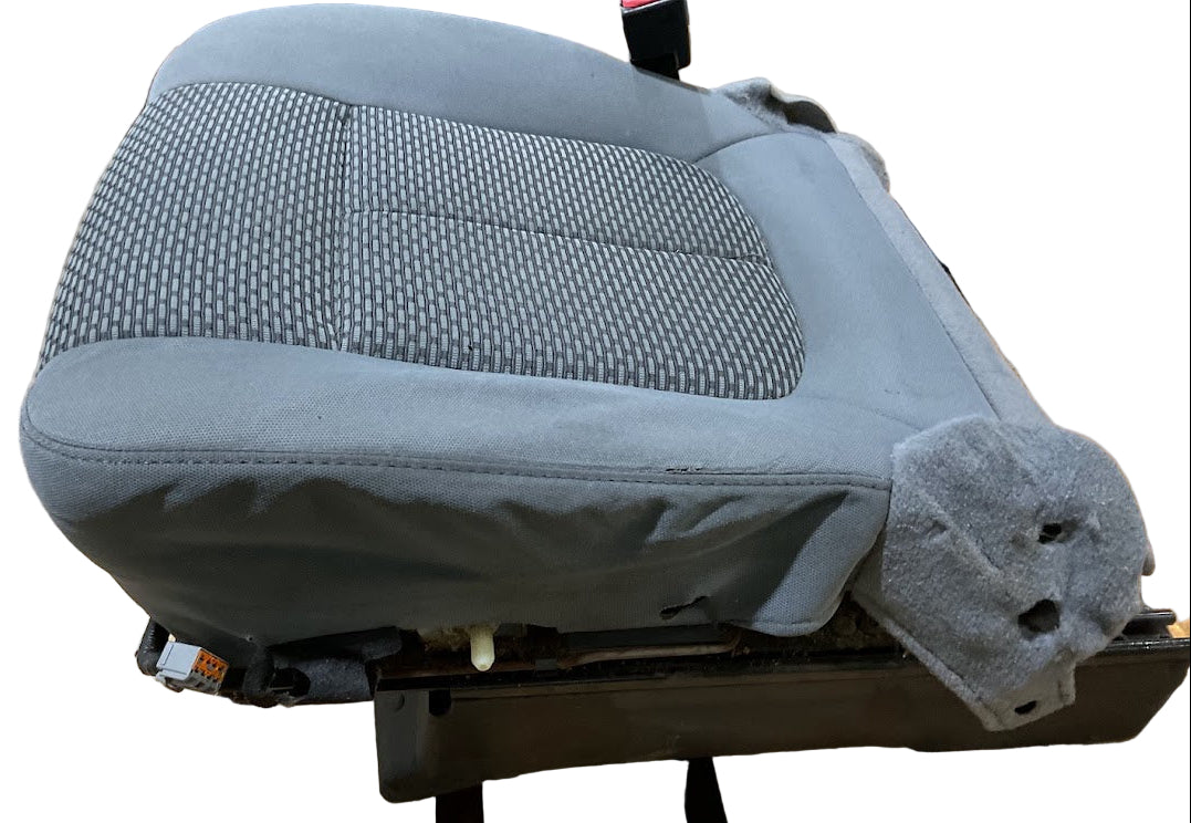 11-16' F-250/350/450/550 & 15-24' F-650/750 XL/XLT Models Powered Divers Side Lower Seat Cushion Gray OEM USED