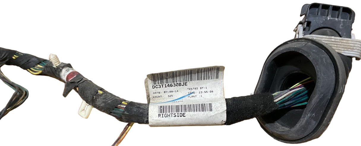 13-16 Ford F-250 F-350 F-450 Super Duty Front Right Passenger Door Wiring Harness USED OEM P#DC3T-14630BJE