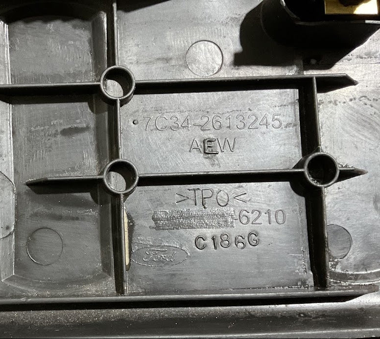 11-16 Ford F-250/F-350 Left Driver Rear Sill Trim Panel USED OEM P#7C34-261345-AEW