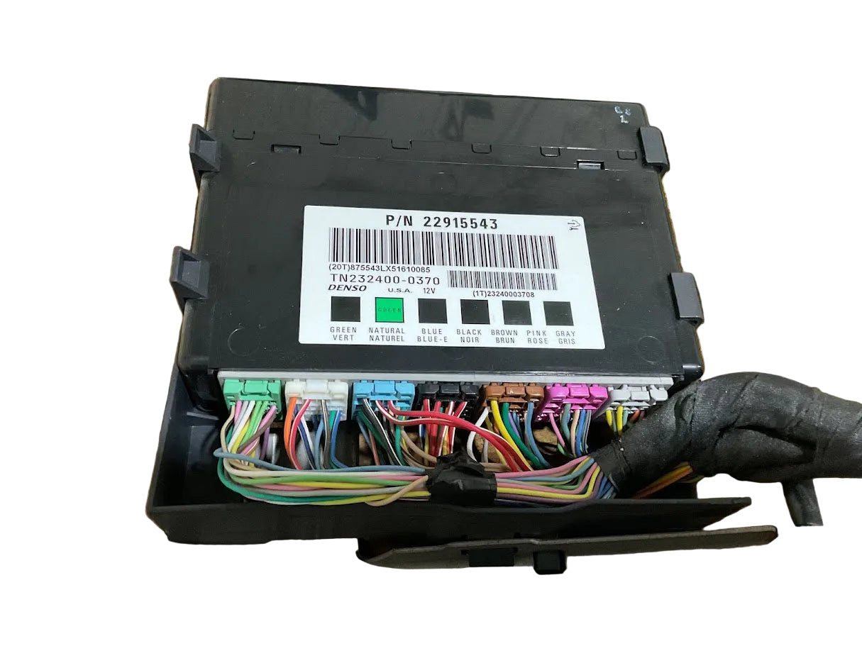 GM Body Control Module BCM W/ Bracket  USED OEM P# 22915543