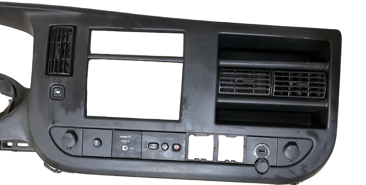 08-24 Chevrolet Express & GMC Savana Van Dash Speedometer Instrument Cluster Panel Bezel Black USED OEM P#23322270