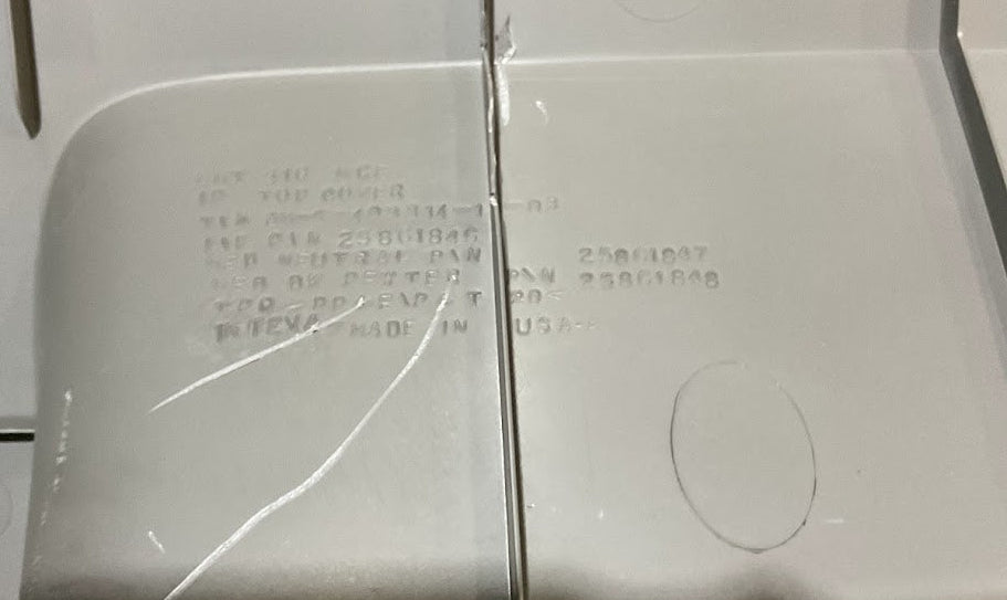 08-23 Chevrolet Express & GMC Savana Van Upper Trim Top Pad Dash Panel P# 25861847