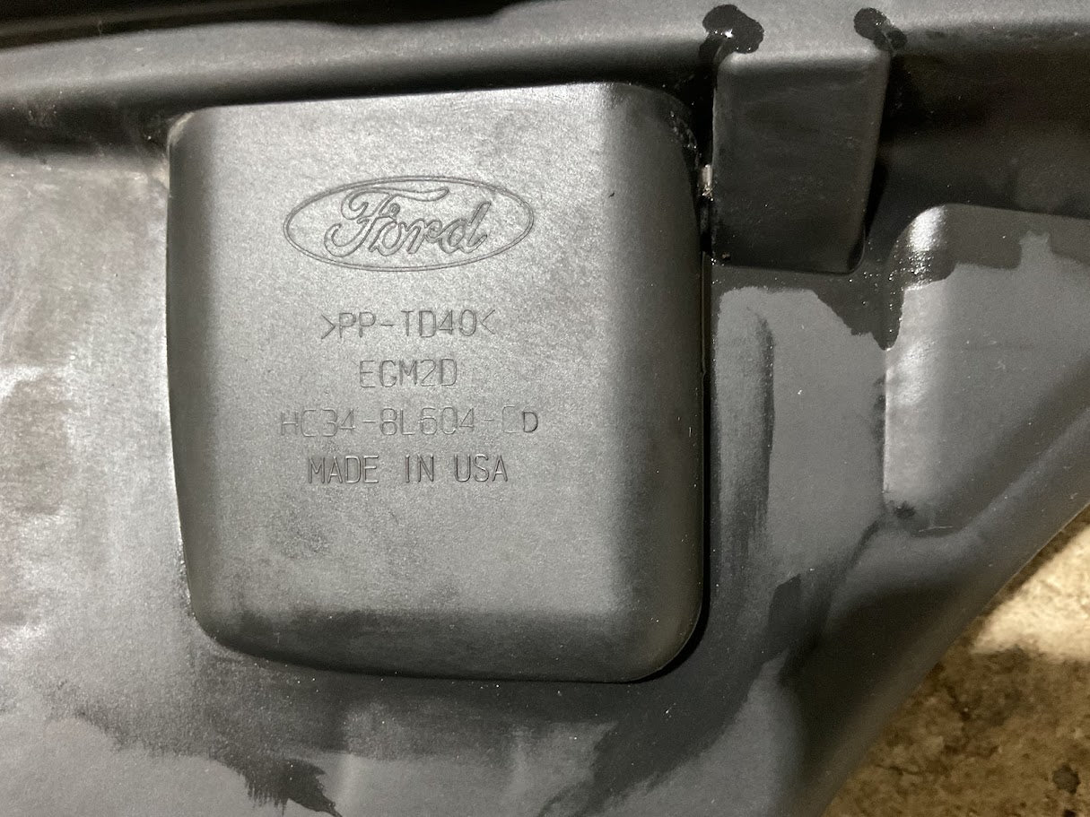 17-19 FORD F-350/F-450 6.7L Diesel Radiator Fan Shroud USED OEM P#HC34-8K619-CC & P#HC34-8L604-CD