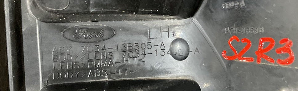 08-16 Ford F-250/F-350/F-450 Left Tail Light USED OEM P#7C34-13B505-A