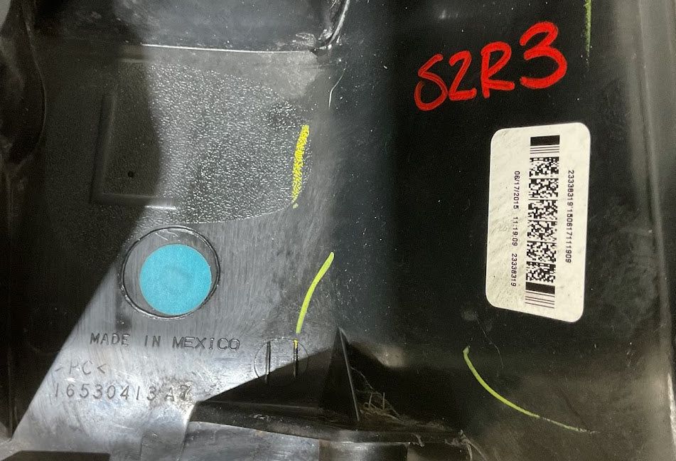 03-10 Chevrolet Express Driver Left Side Rear Tail Light USED OEM P#16530413A7